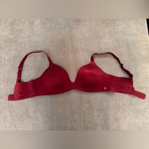 Euc 36b victoria secret maroon bra